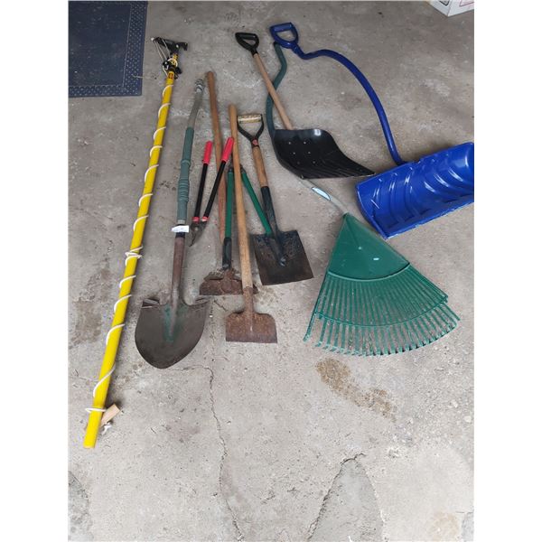 Assortment of Yard Tools