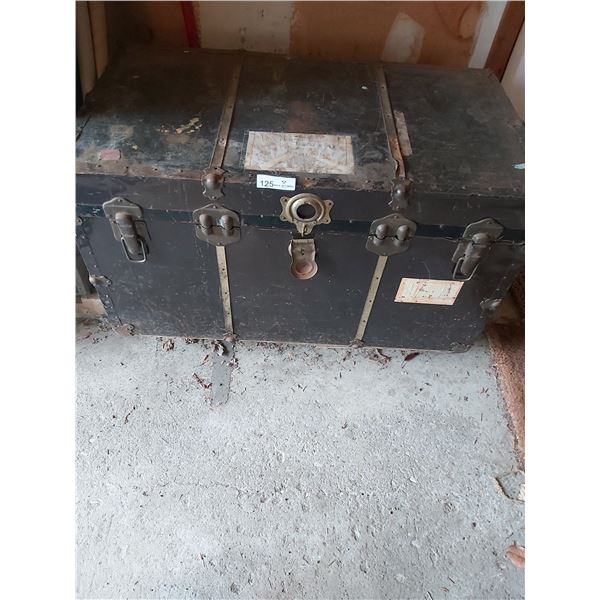 Vintage Trunk   36 Wide x 20 1/2 Deep x 20 1/2/ High