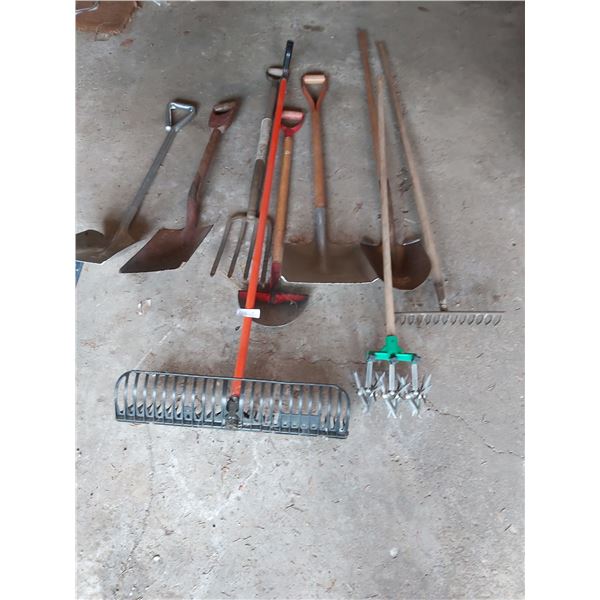 Assorted Yard Tools