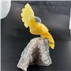 Image 4 : Natural Stone Handcarved Quartz Bird