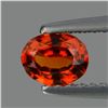 Image 1 : Natural Intense Mandarin Orange Spessartite Garnet{Flawless-VVS}