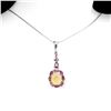 Image 2 : Natural Ethiopian White Opal Necklace