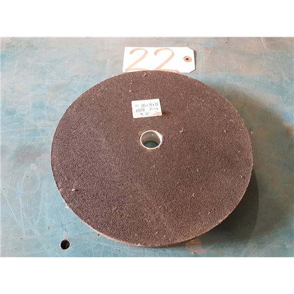 KETO Grinding Wheel 9 3/4 x 1  x 1  (250mm x 25mm x 25mm)