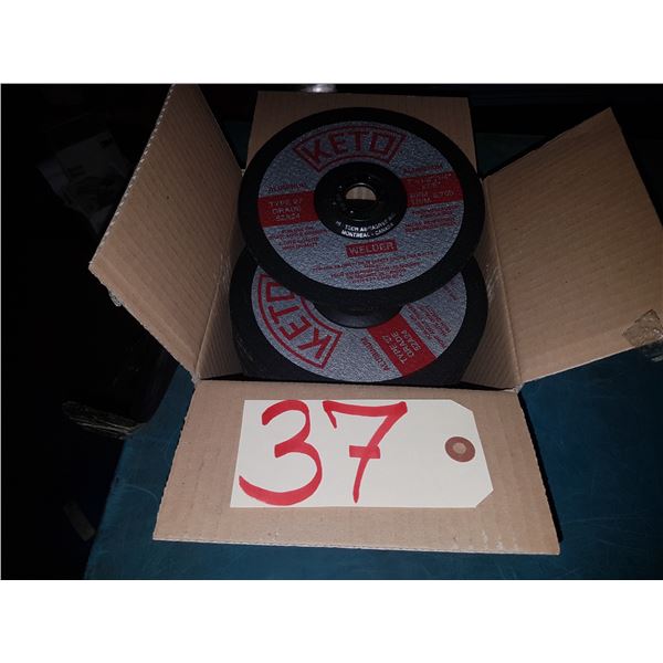 Box(25) of Aluminum Grinding/Cutting Disc 7  x 1/8  x 7/8  for Grinder