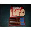 Image 1 : Set(3) of Solid Carbide End Mill 1/2" 4fl. .031R