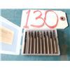 Image 1 : Lot(10) of Assorted Solid Carbide End Mill shank 3/16"