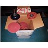 Image 1 : Box(50) MERIT Powerlock Quick Change Disc 3" Gr.60 with Mandrel shank 1/4"