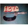 Image 1 : MITUTOYO 112-177 0 - 1" X 0.001" MECHANICAL POINT MICROMETER (15°)
