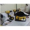 Image 1 : (2) DeWalt 20 V Drills, 2 Batteries, Charger, Soft Case