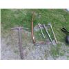 Image 1 : 5 Yard Tools: Scythe, Pick Axes