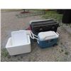 Image 2 : 2 Storage Tubs , 3 Coolers