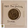 1925 - SILVER 1 SHILLING