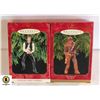 Image 1 : 1999 HAN SOLO CHEWBACCA HALLMARK