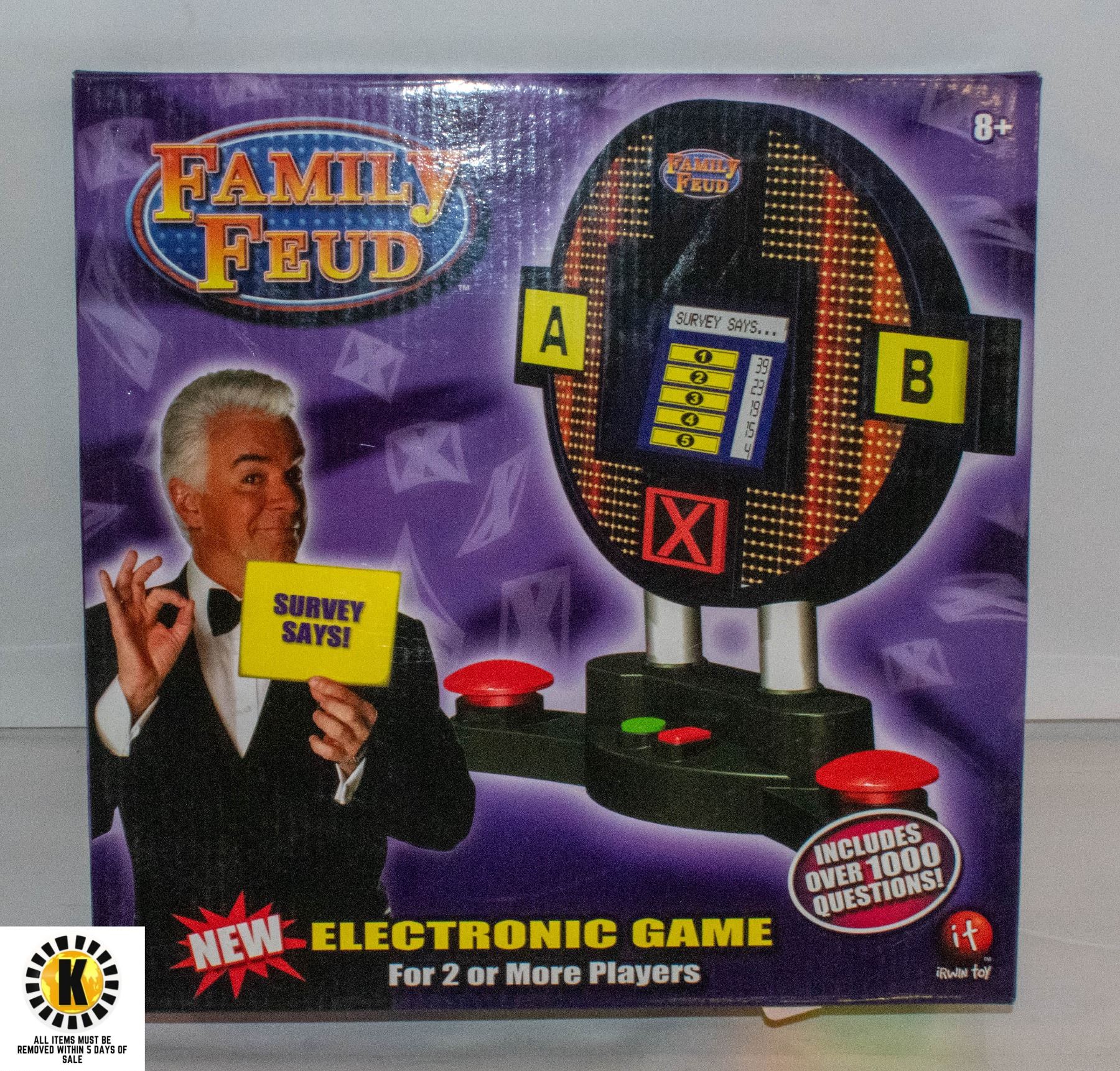 ELECTRONIC FAMILY FEUD GAME NEW SEALED Electronic family feud game new sealed