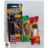 Image 1 : THREE STAR WARS PEZ DISPENSERS