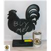 DECOR CHICKEN CHALKBOARD