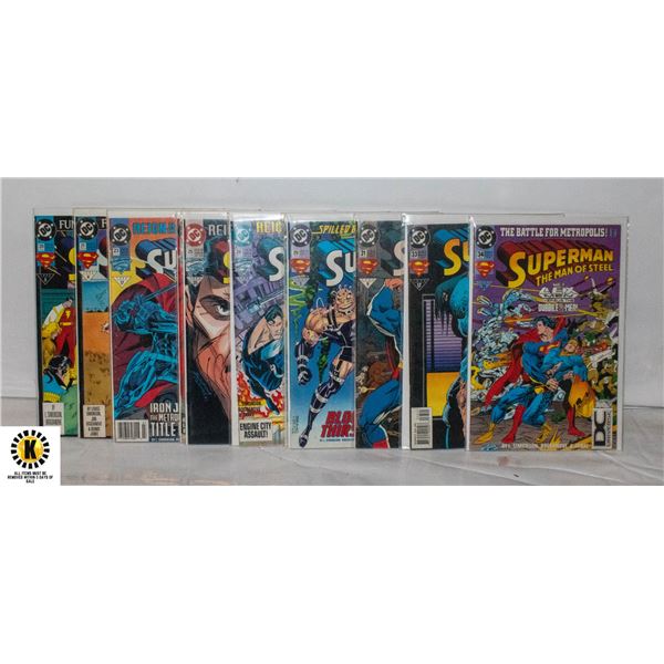 DC SUPERMAN MAN OF STEEL #20-34 COMIC LOT