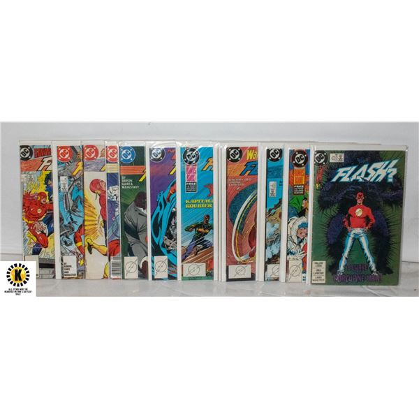 DC FLASH #2-26 COMIC LOT, 1987
