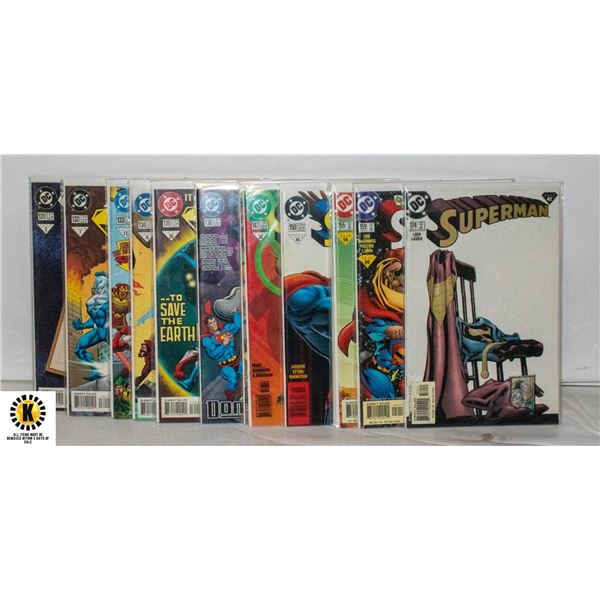 DC SUPERMAN #131-174 COMIC LOT