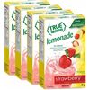 4 NEW BOXES OF TRUE LEMON LEMONADE - STRAWBERRY