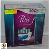 Image 1 : NEW BOX OF 48 POISE ULTRA THIN PADS, LONG LENGTH