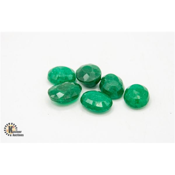 #04-GENUINE GREEN JADEITED GEMSTONE 57.40CT