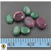 #53-EMERALD & RUBY GEMSTONE 82.50CT