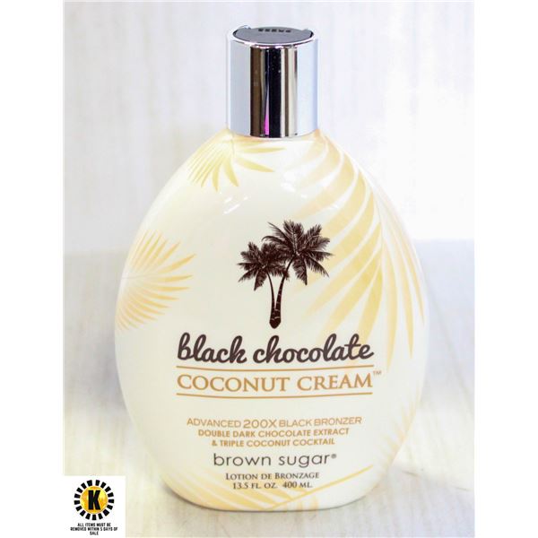 BLACK CHOCOLATE COCONUT CREAM 200X BRONZER