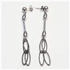 S357-144 SILVER EARRINGS