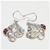 S357-129 SILVER EARRINGS