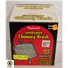 SUPERSWEEP CHIMNEY BRUSH 6" NEW