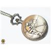 Image 2 : BRAND NEW BRONZE TONE POCKET WATCH