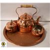 Image 1 : 70'S MCM COPPER TEA SET GENIN TRUDEAU