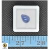 Image 1 : #188-NATURAL BLUE TANZANITE GEMSTONE 3.60CT