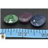 #78-GENUINE RUBY, SAPPHIRE, EMERALD GEMSTONE64.05C