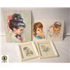 Image 1 : 1950'S KITSCH CHILDREN & KITTEN PRINTS