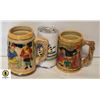 Image 1 : VINTAGE BEER STEINS (JAPAN)