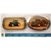 Image 1 : PAIR OF VINTAGE FARMERS BELT BUCKLES