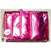 Image 1 : BOX OF NEW PINK COSTMETIC BAGS