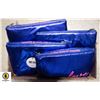 Image 1 : BOX OF NEW PURPLE COSTMETIC BAGS