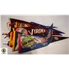 Image 1 : VINTAGE PENNANTS- ASSORTED LOT OF 14