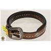 2007 LTD EDITION MENS ARIAT TOOLED LEATHER BELT