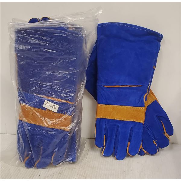 NEW 6 PAIR OF ZAG 26 WELDING GLOVES