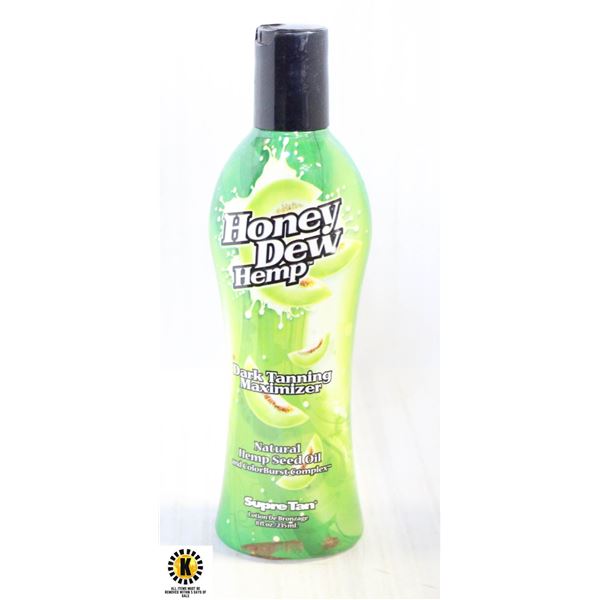 HONEY DEW HEMP DARK TANNING MAXIMIZER 235 ML.