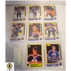 Image 1 : OPC 1986-87 8 OILERS CARDS