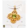 Image 1 : #15-GREEN PERIDOIT  PENDANT