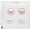 Image 1 : #58-NATURAL AKUYA PEARL EARRINGS 2 PAIRS