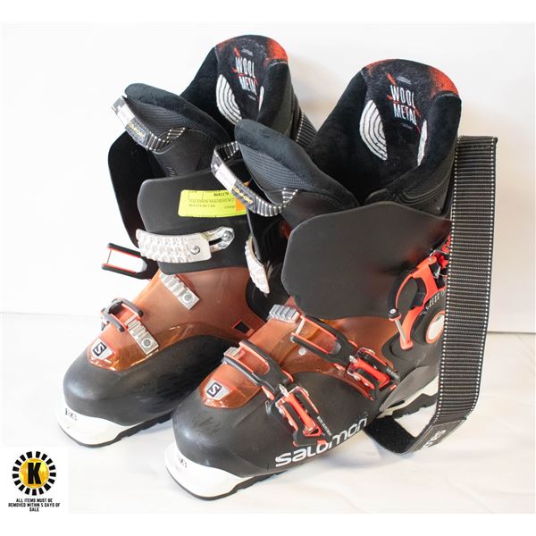 SALOMON MAGNESIUM 27.5 SKI BOOTS RETAIL