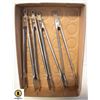 Image 1 : FLAT OF 4 NEW BARBEQUE TONGS