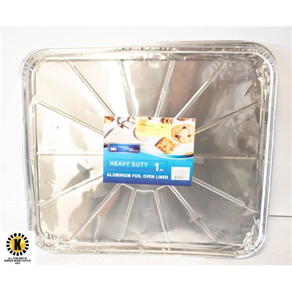 8 ALUMIUM FOIL OVEN LINERS